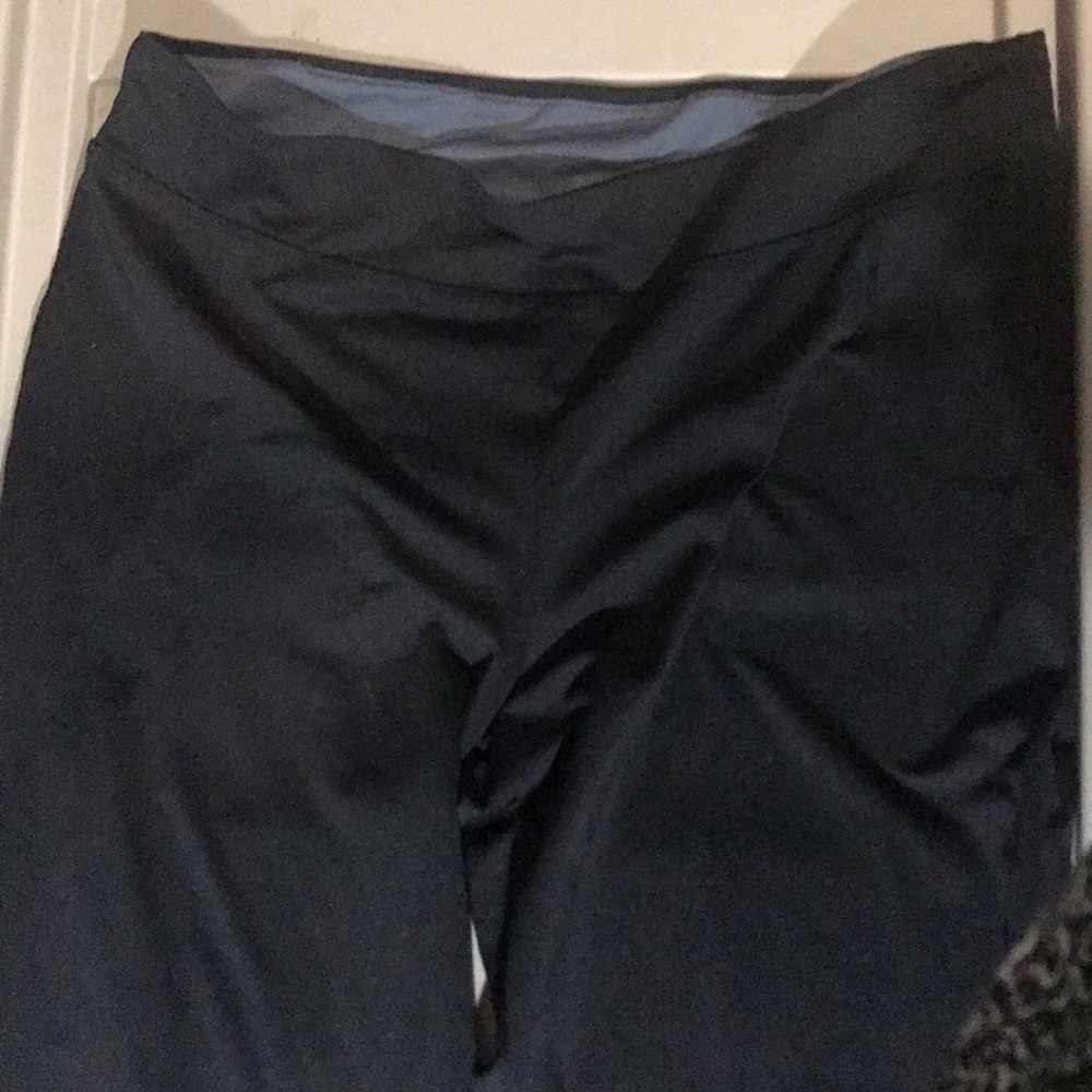 Mid length workout leggings! Wide leg!